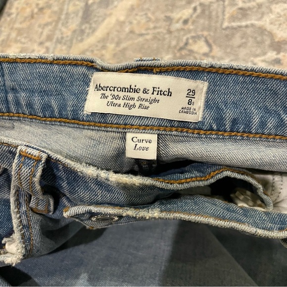 Classic Abercrombie Blue Denim Jeans - Picture 6 of 6